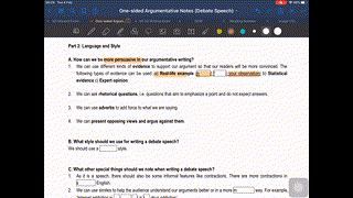 How to write a Debate Speech Part 3