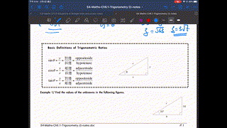 S4-Ch6.1 Pythagoras' Theorem