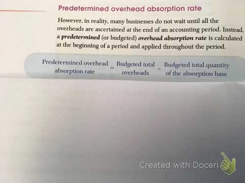 predetermined absorption rate