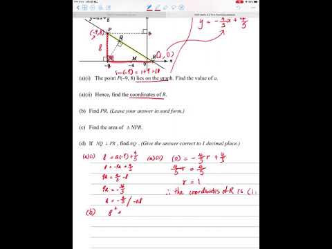 S2 maths First Exam Section C Q10