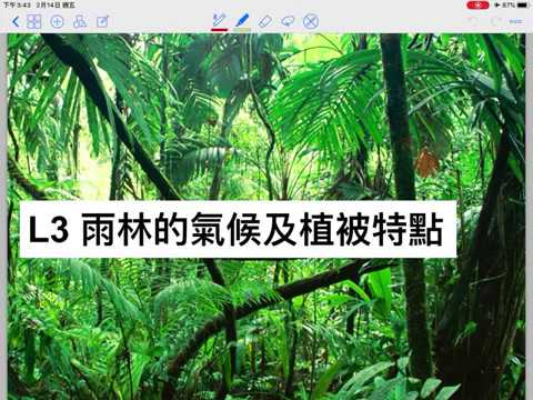S5 GEOG L3 熱帶雨林的氣候及植被特點