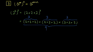 [1] - Laws of Positive Integral Indices 正整指數定律