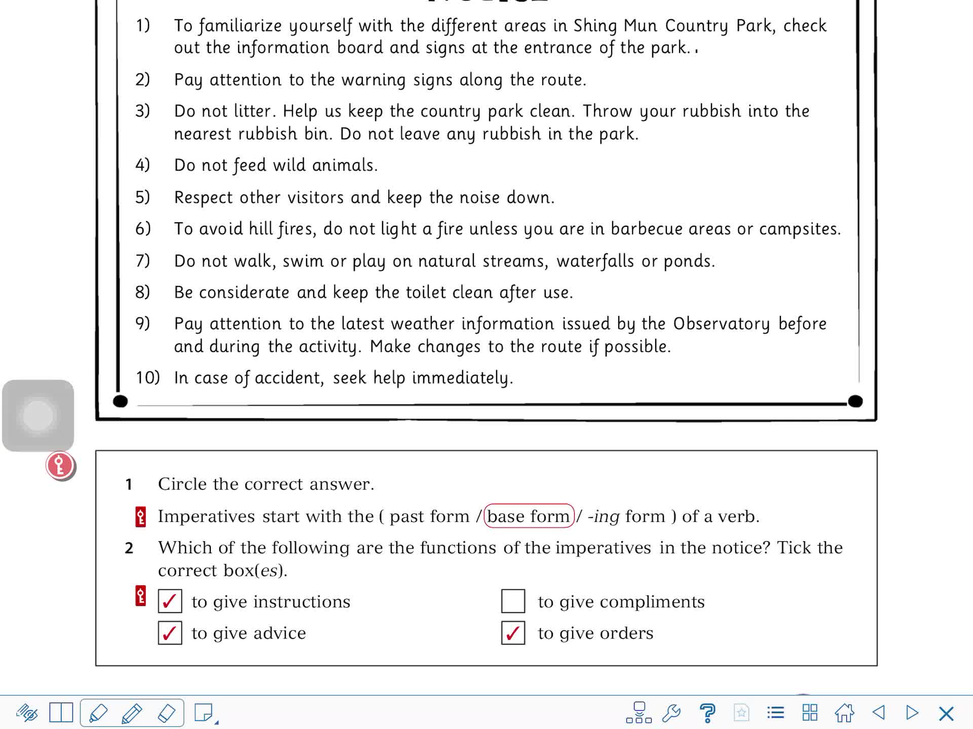 S1 Grammar U8: Imperatives