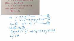 S-5 Ch-15-5 Intersection of a st line and a circle + HW(B6)