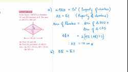S.3 Maths Ch.8.2 Rhombus, Rectangle and square + CW 2