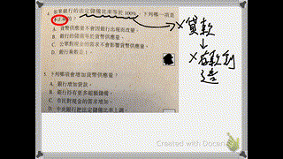 崇真書院中五級經濟科-貨幣創造課後練習題解