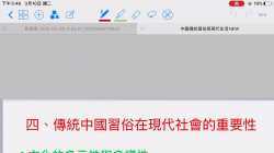 7- 傳統中國習俗在現代社會的重要性P1