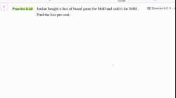 S1 Ch8.5 “Book” P.8.43 Practice 8.30