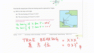S.3 Maths Ch.9.3 Bearings （part I ) + HW(A12)