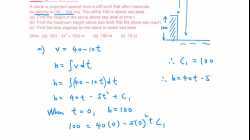 S.5 M2 Ch.11.4 Solving Problems by indefinite integrals(Part II)+ HW(A8)