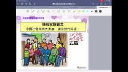 傳統家庭功能及模式的轉變