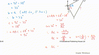 S-3 Maths Ch-9-3 Bearings (part II) + revision + Hw(B11)