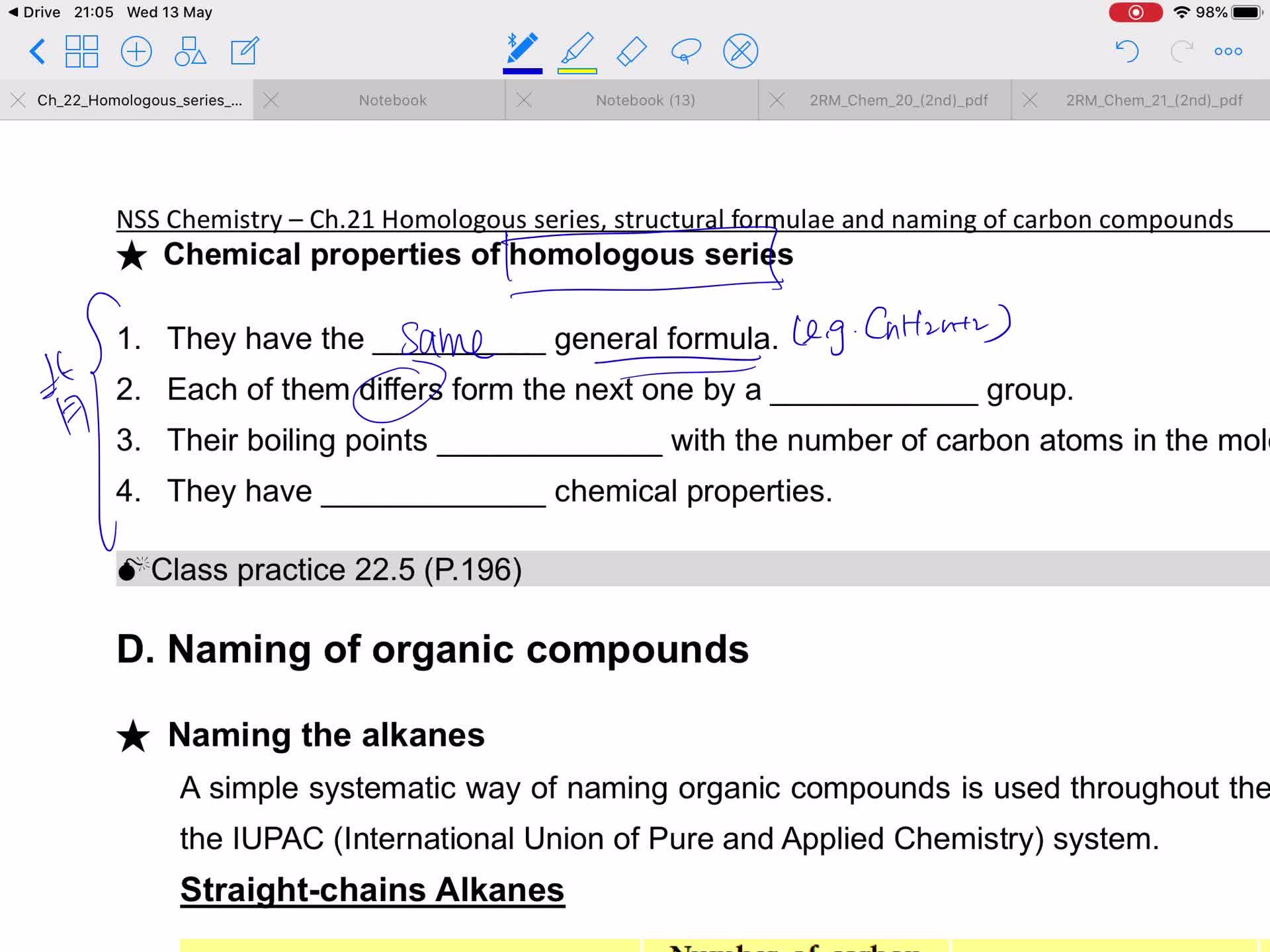 20200514 F4 Chem Online class 42 (Part A)