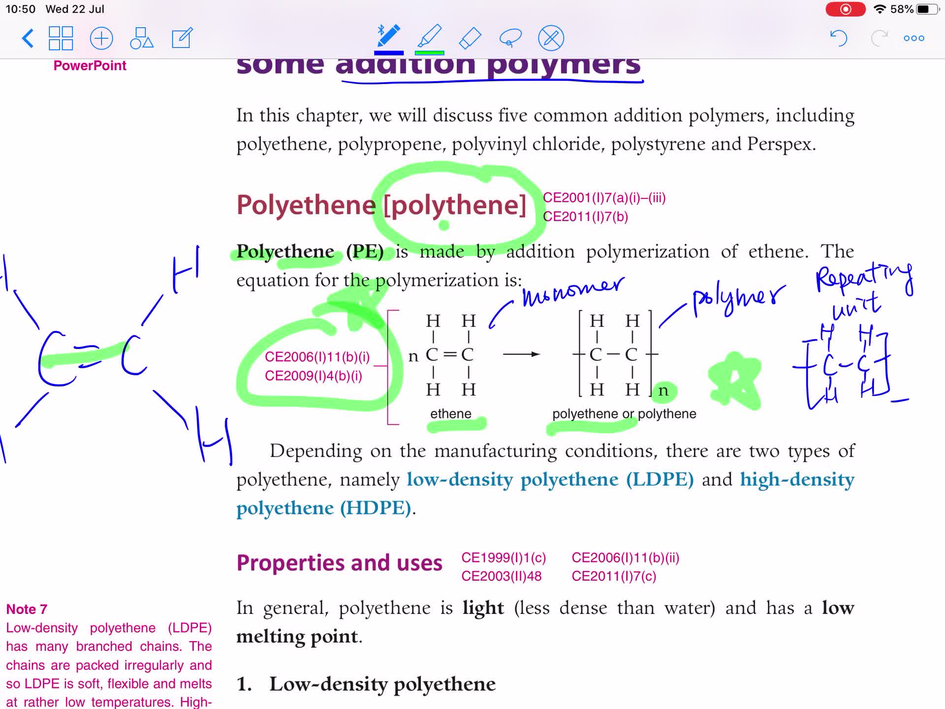 20200722 F4 Chem_Online lesson_Ch.23_2A