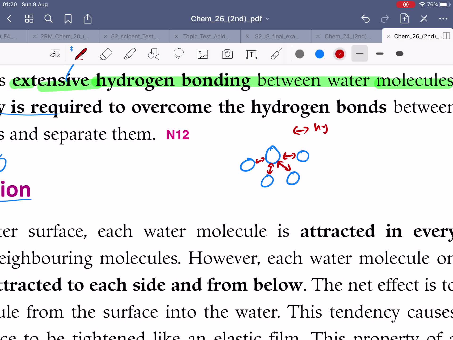 20200808 F4 Chem_Online lesson_Ch.26_4A
