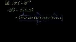 正整指數定律 | Laws of Positive Integral Indices