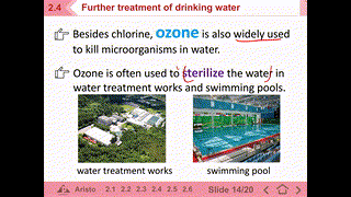 F1 IS 24 Further treatment of drinking water