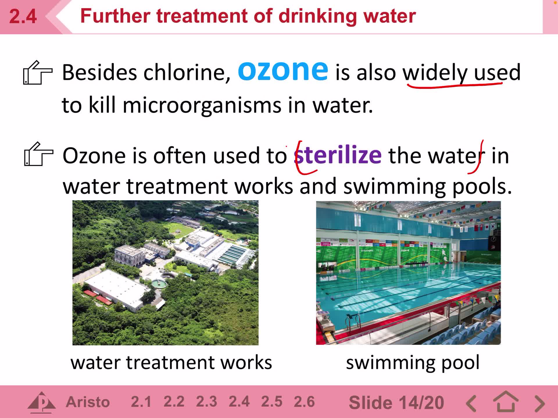 F1 IS 24 Further treatment of drinking water