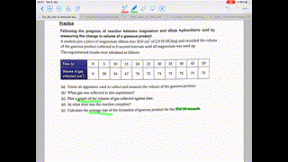 F5 Chem Ch.36 Methods to follow the progress of a reaction 1