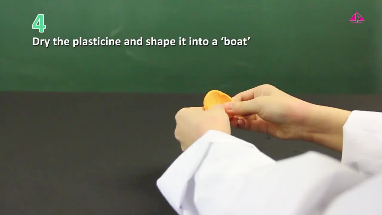 (New) Experiment 6.15 How can we make plasticine float?